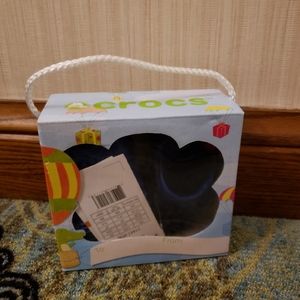 BNIB Baby Boy Blue crocs